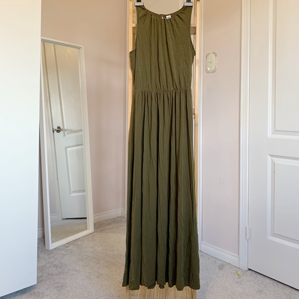 OLD NAVY | MACI DRESS KHAKI COLOUR SIZE XSMALL